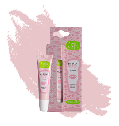 ekos lip balm lightrose