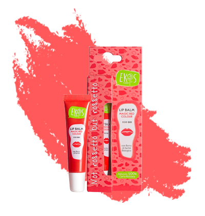 ekos lip balm magicred