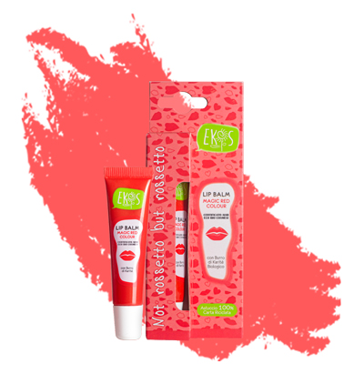 ekos lip balm magic red anteprima 2026