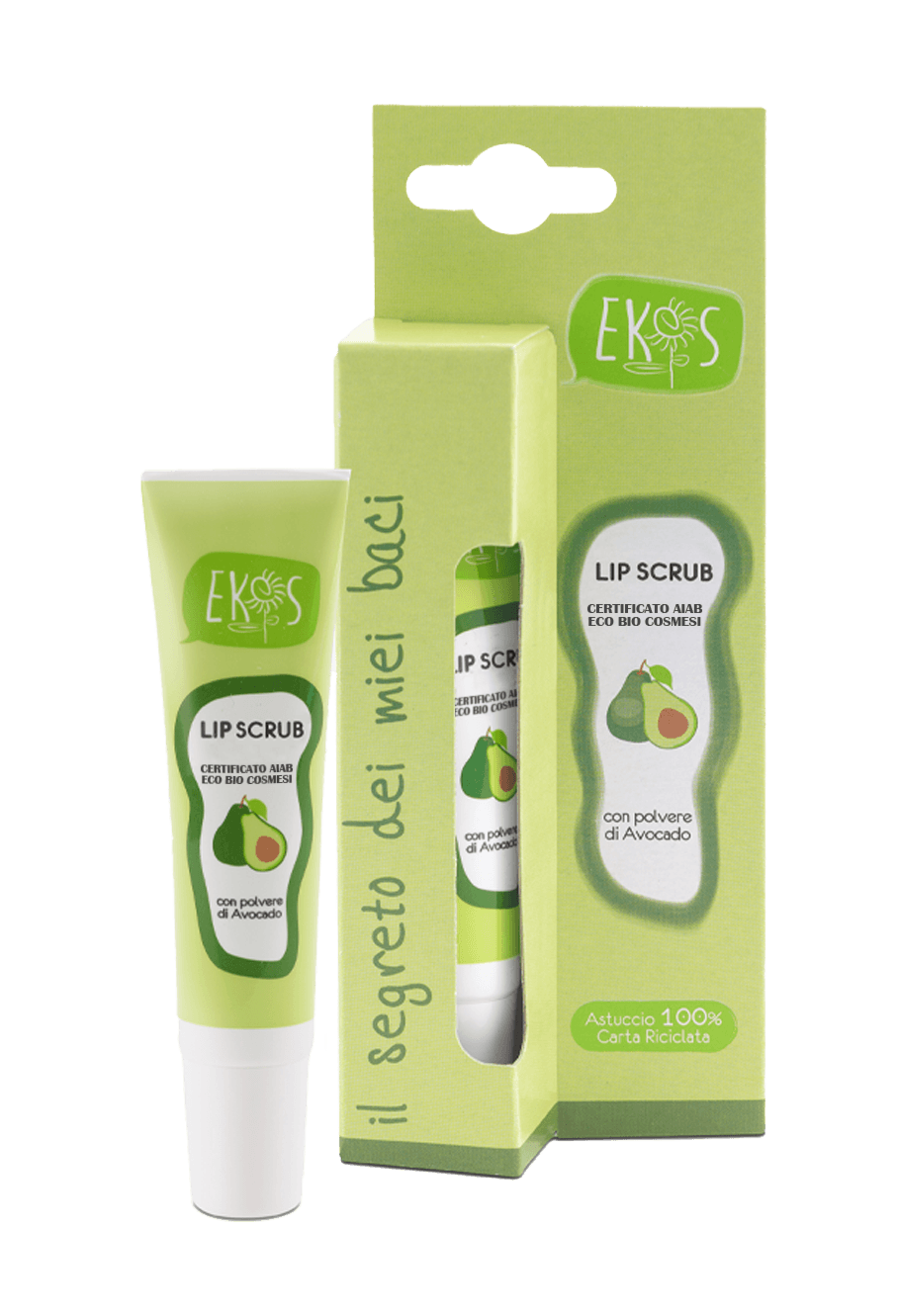 ekos lip scrub avocado