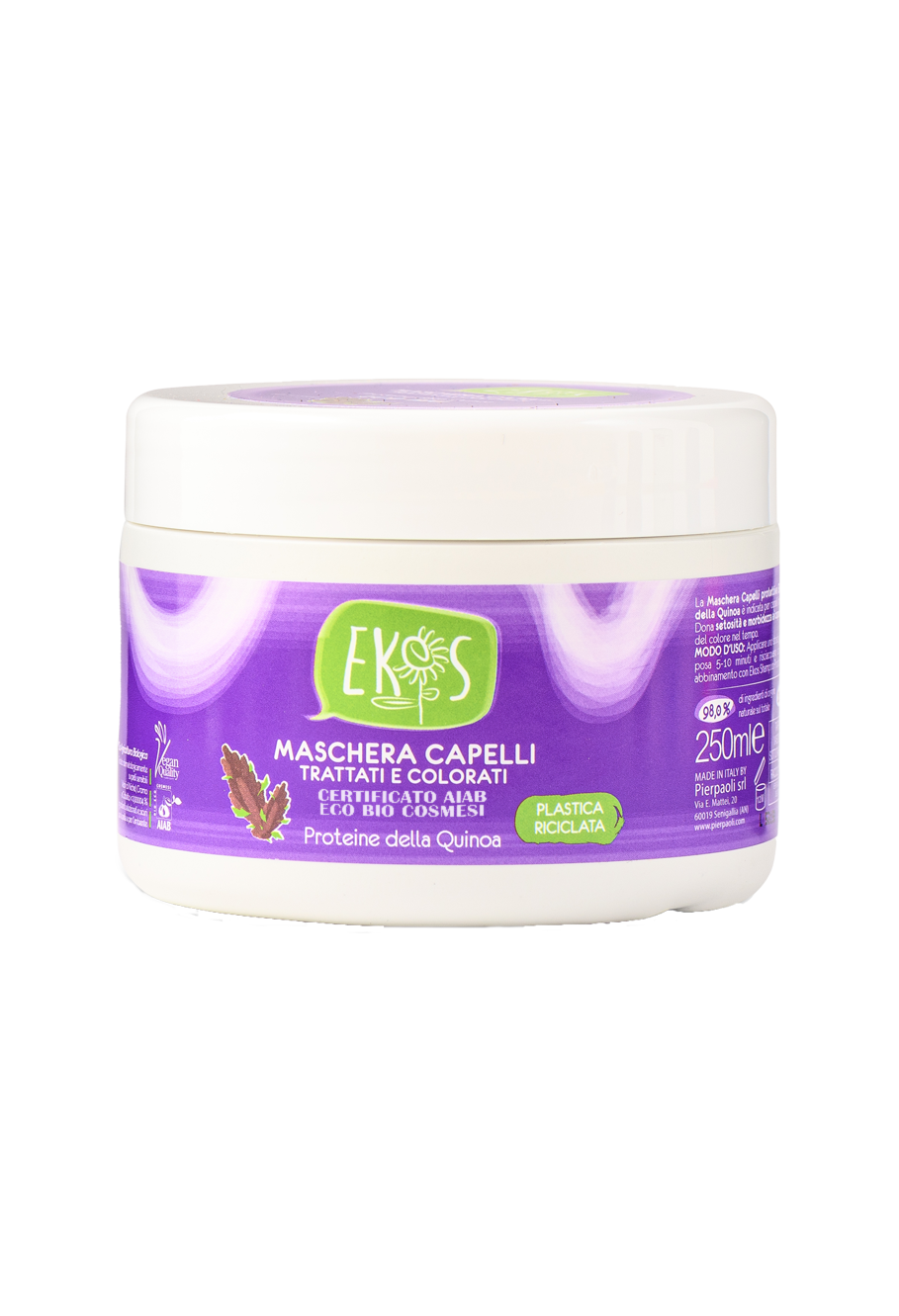 ekos maschera capelli colorati 2026