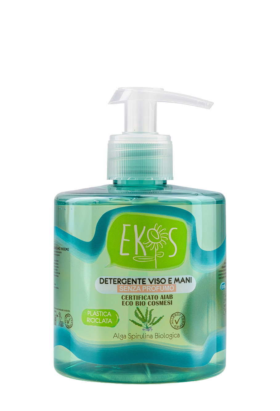 ekos detergente viso e mani senza profumo