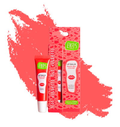 ekos lip balm magic red anteprima 2026
